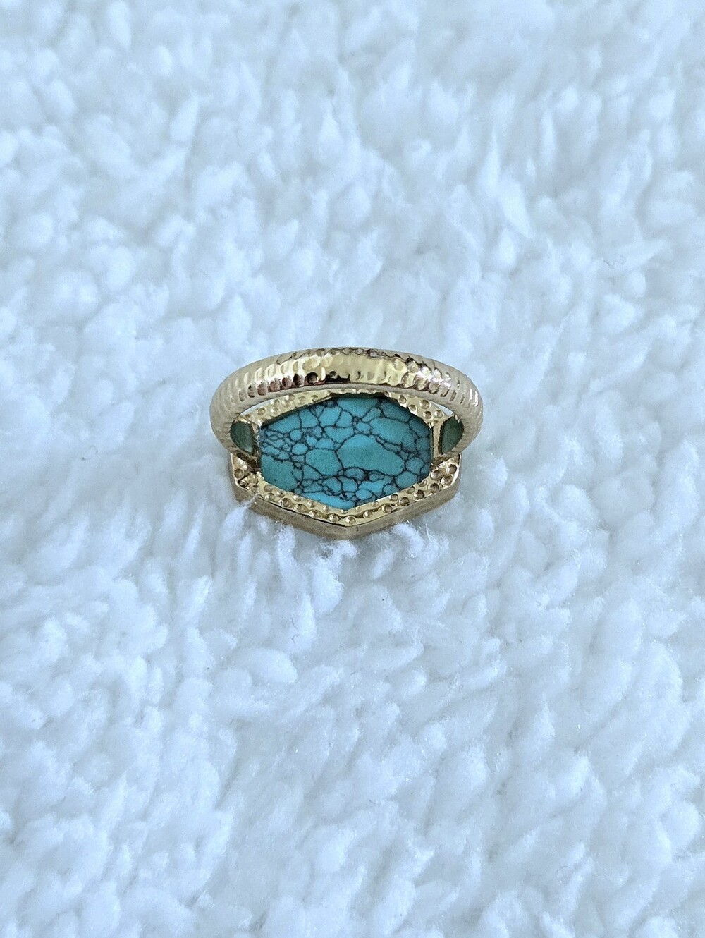 Melinda Maria Turquoise🩵 "Slice" Ring💍 - NWOT - Picture 8 of 16